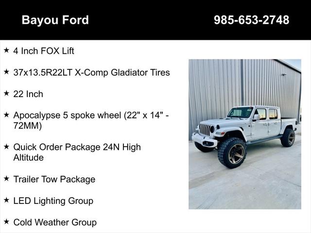 2022 Jeep Gladiator High Altitude 4x4