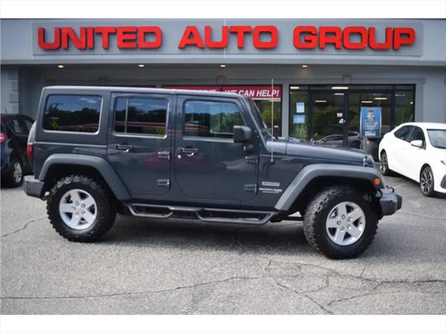 2018 Jeep Wrangler JK Unlimited Sport S 4x4 for sale in Putnam, CT