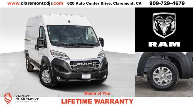 2025 RAM Ram ProMaster RAM PROMASTER 1500 SLT CARGO VAN HIGH ROOF 136 WB