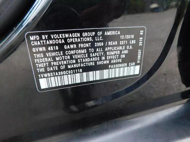 2016 Volkswagen Passat 1.8T SE