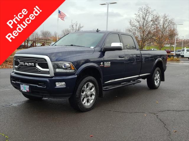 2018 RAM 3500 Limited Crew Cab 4x4 8 Box