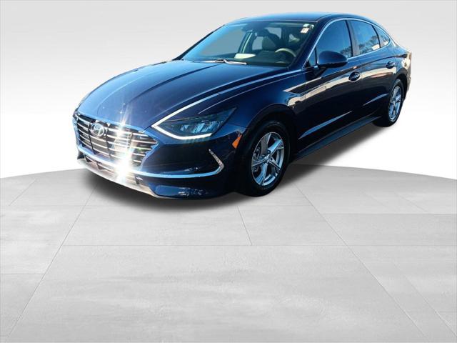 Used 2021 Hyundai Sonata SE with VIN 5NPEG4JA2MH121945 for sale in Muscle Shoals, AL