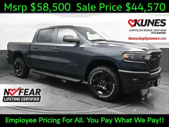 2025 RAM Ram 1500 RAM 1500 WARLOCK CREW CAB 4X4 57 BOX