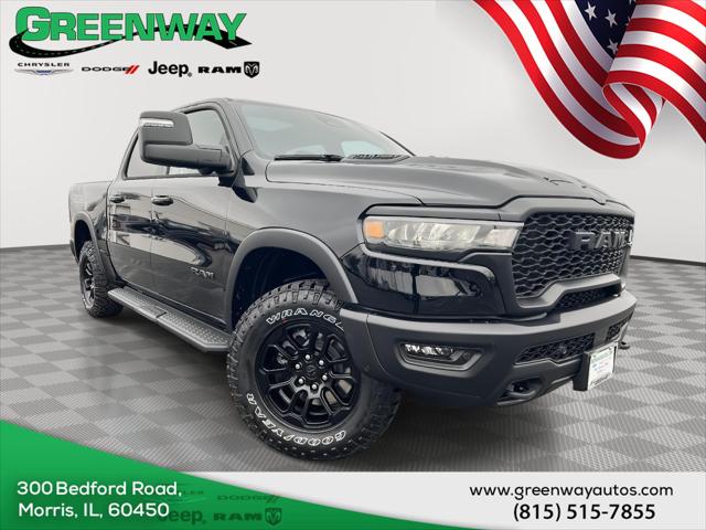 2025 RAM Ram 1500 RAM 1500 REBEL CREW CAB 4X4 57 BOX