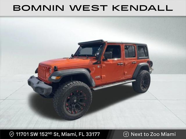 2018 Jeep Wrangler Unlimited Sport S 4x4