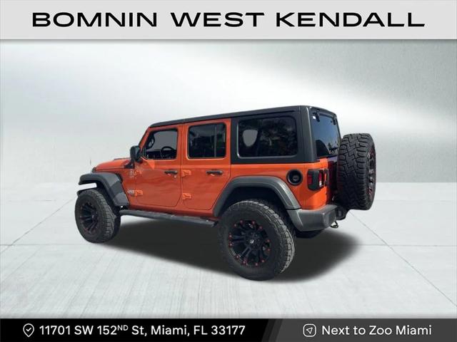 2018 Jeep Wrangler Unlimited Sport S 4x4