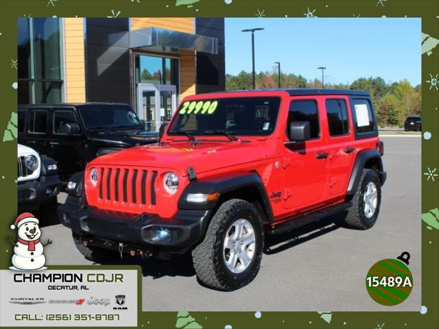 2021 Jeep Wrangler Unlimited Sport S 4x4 2021 Jeep Wrangler Unlimited Sport S 4x4