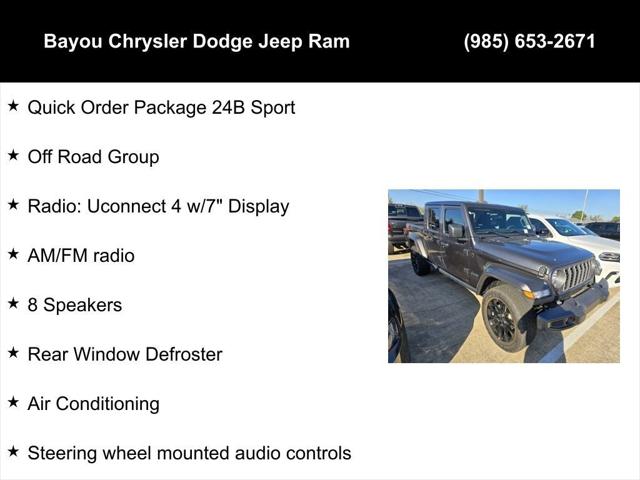 2023 Jeep Gladiator Sport 4x4