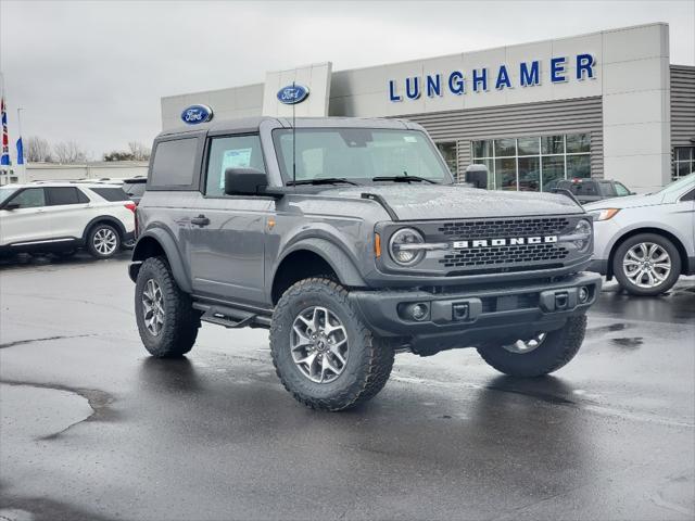 Used 2023 Ford Bronco 2-Door Badlands with VIN 1FMDE5CP4PLC17791 for sale in Waterford, MI