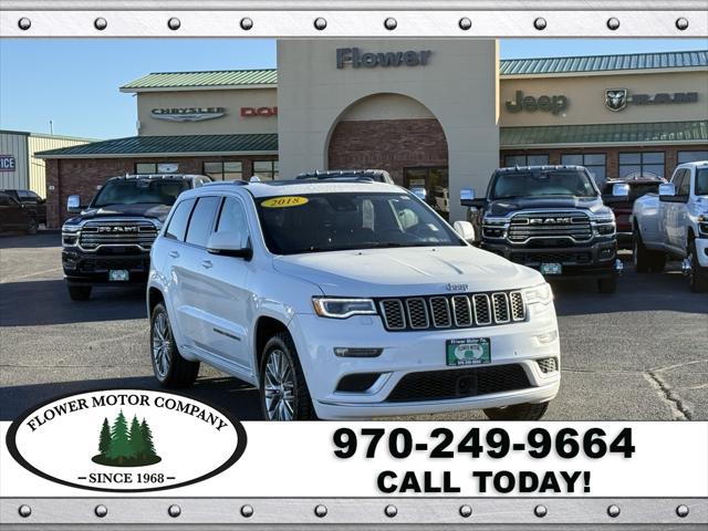 2018 Jeep Grand Cherokee Summit 4x4 2018 Jeep Grand Cherokee Summit 4x4
