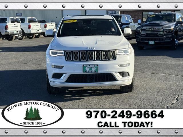 2018 Jeep Grand Cherokee Summit 4x4 2018 Jeep Grand Cherokee Summit 4x4