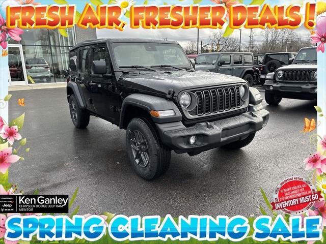 2025 Jeep Wrangler WRANGLER 4-DOOR SPORT S