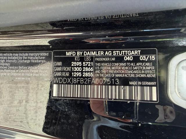 2015 Mercedes-Benz S 550 4MATIC