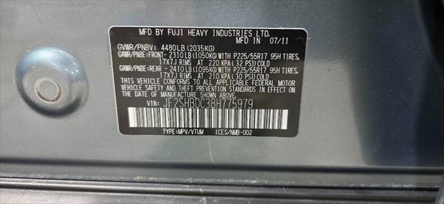 2011 Subaru Forester 2.5X Premium
