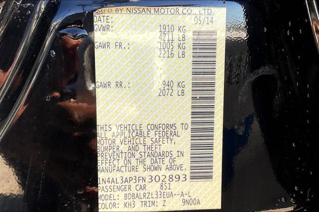 Used 2015 Nissan Altima 2.5 SL For Sale in Millington, TN