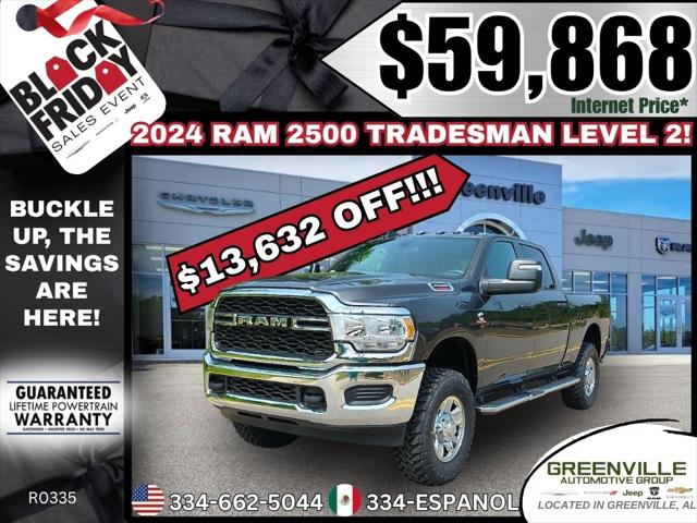 2024 RAM Ram 2500 RAM 2500 TRADESMAN CREW CAB 4X4 64 BOX