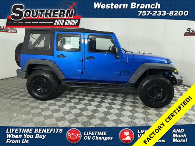 2016 Jeep Wrangler Unlimited Sport