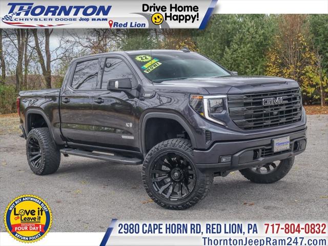 2022 GMC Sierra 1500 4WD Crew Cab Standard Box Elevation