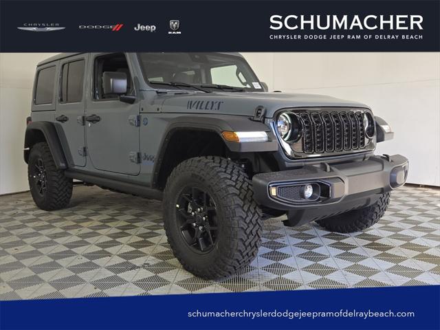 2025 Jeep Wrangler 4xe WRANGLER 4-DOOR WILLYS 4xe