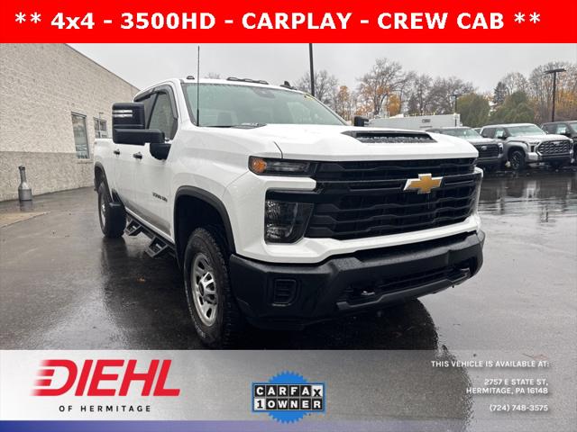 2024 Chevrolet Silverado 3500HD 2WD Crew Cab Standard Bed Work Truck