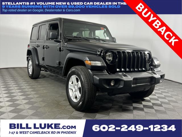 2023 Jeep Wrangler 4-Door Sport S 4x4