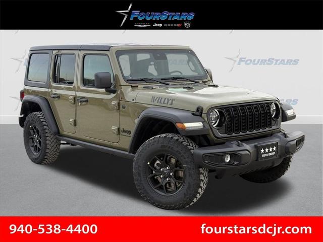 2025 Jeep Wrangler WRANGLER 4-DOOR WILLYS