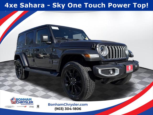 2025 Jeep Wrangler 4xe WRANGLER 4-DOOR SAHARA 4xe