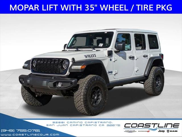 2025 Jeep Wrangler 4xe WRANGLER 4-DOOR WILLYS 4xe