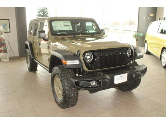 2025 Jeep Wrangler WRANGLER 4-DOOR WILLYS