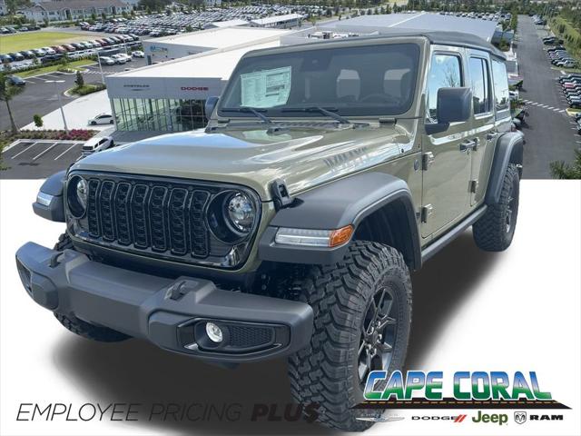 2025 Jeep Wrangler WRANGLER 4-DOOR WILLYS