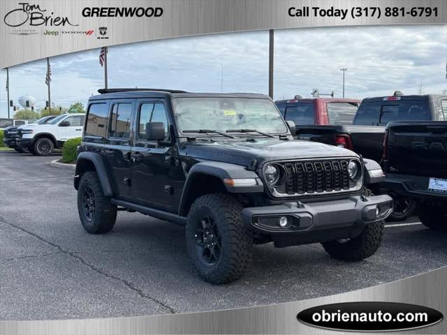 2025 Jeep Wrangler WRANGLER 4-DOOR WILLYS 2025 Jeep Wrangler WRANGLER 4-DOOR WILLYS