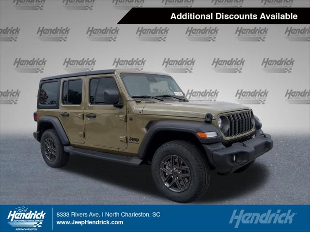 2025 Jeep Wrangler WRANGLER 4-DOOR SPORT S