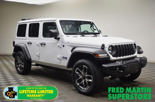 2025 Jeep Wrangler 4xe WRANGLER 4-DOOR SPORT S 4xe