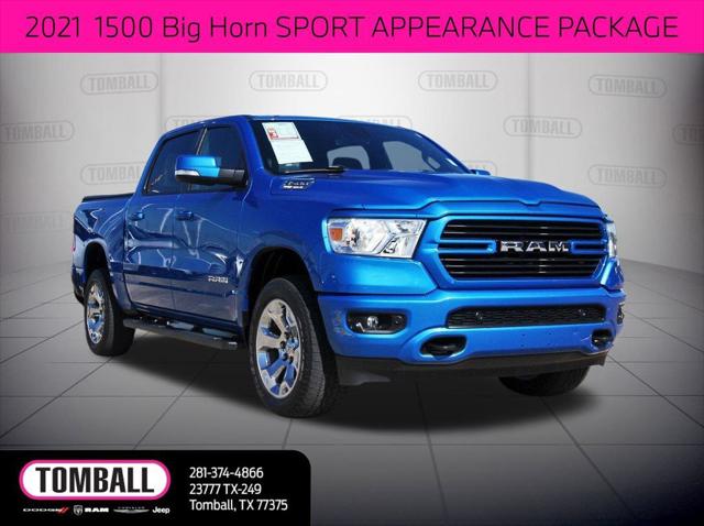 2021 RAM 1500 Big Horn Crew Cab 4x4 57 Box