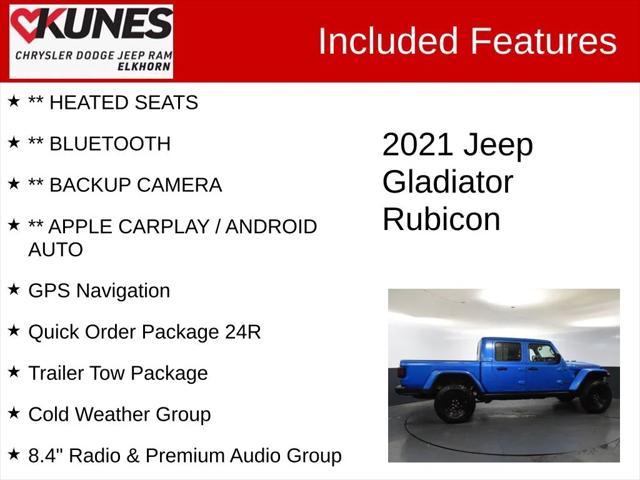 2021 Jeep Gladiator Rubicon 4X4