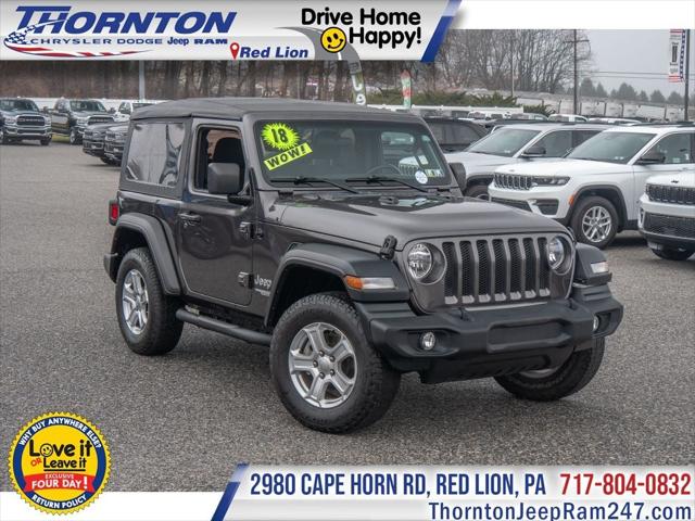 2018 Jeep Wrangler Sport S 4x4