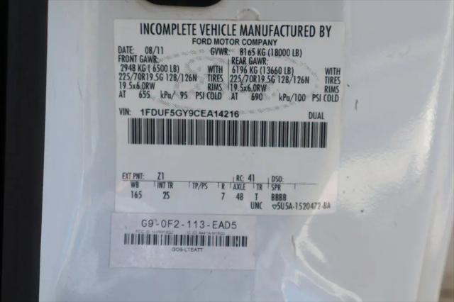2012 Ford F-550 XL