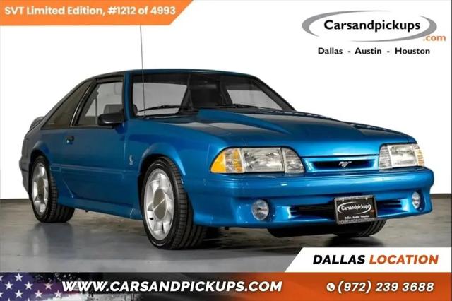 1993 Ford Mustang Cobra for sale in Addison, TX
