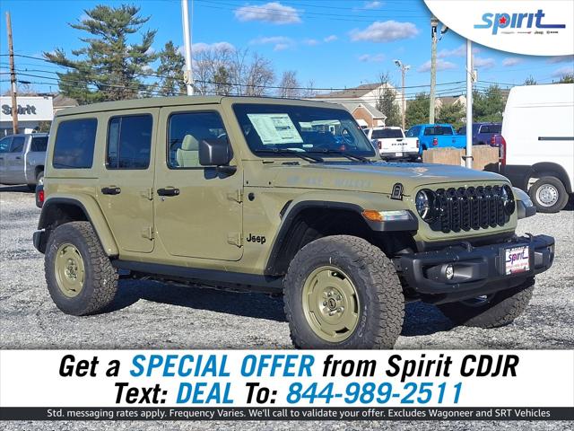 2025 Jeep Wrangler 4xe WRANGLER 4-DOOR WILLYS 41 4xe