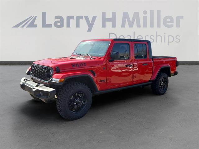 2025 Jeep Gladiator GLADIATOR WILLYS 4X4 2025 Jeep Gladiator GLADIATOR WILLYS 4X4