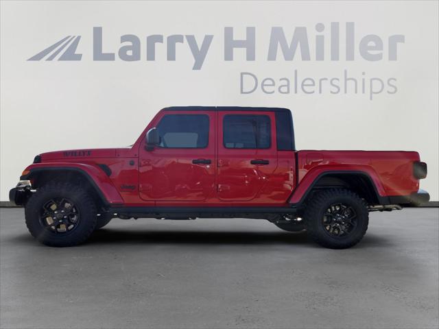 2025 Jeep Gladiator GLADIATOR WILLYS 4X4 2025 Jeep Gladiator GLADIATOR WILLYS 4X4