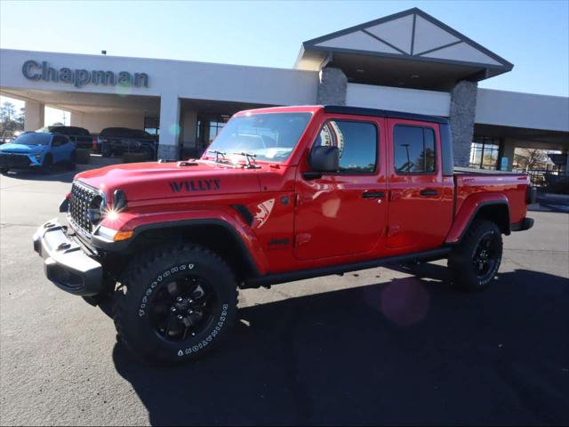 2025 Jeep Gladiator GLADIATOR WILLYS 4X4 2025 Jeep Gladiator GLADIATOR WILLYS 4X4