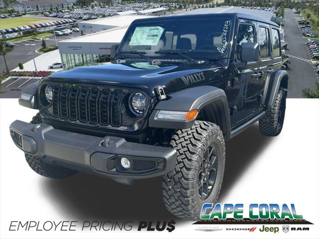 2025 Jeep Wrangler WRANGLER 4-DOOR WILLYS
