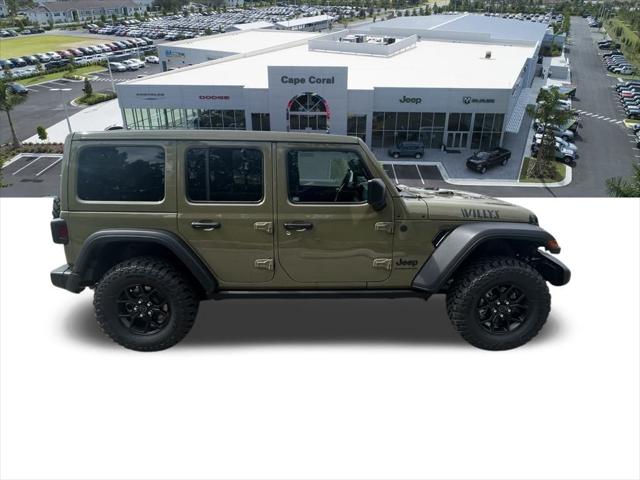 2025 Jeep Wrangler WRANGLER 4-DOOR WILLYS