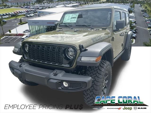 2025 Jeep Wrangler WRANGLER 4-DOOR WILLYS