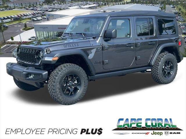 2025 Jeep Wrangler WRANGLER 4-DOOR WILLYS