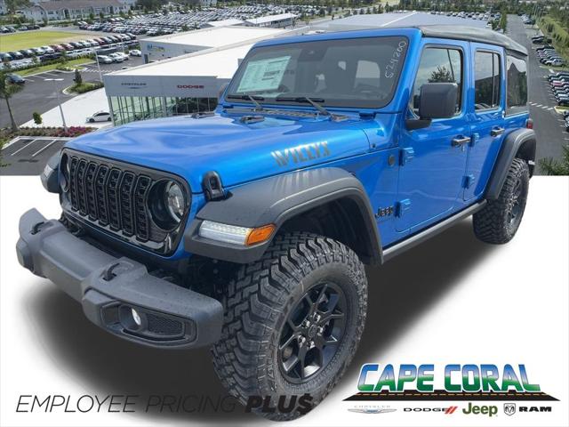 2025 Jeep Wrangler WRANGLER 4-DOOR WILLYS