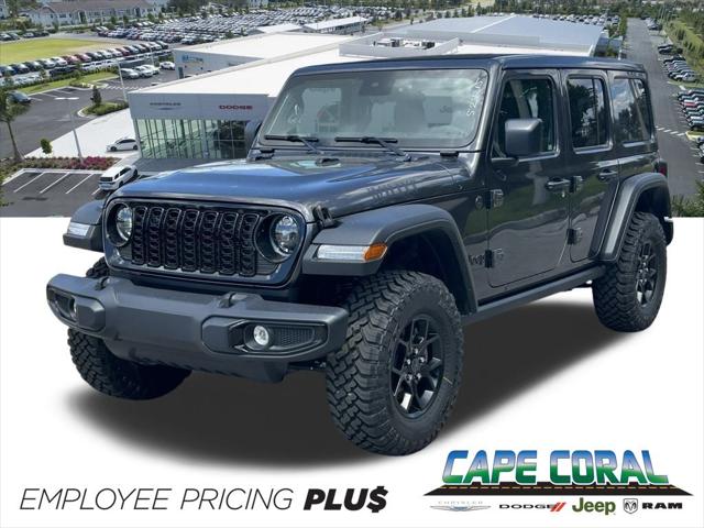 2025 Jeep Wrangler WRANGLER 4-DOOR WILLYS