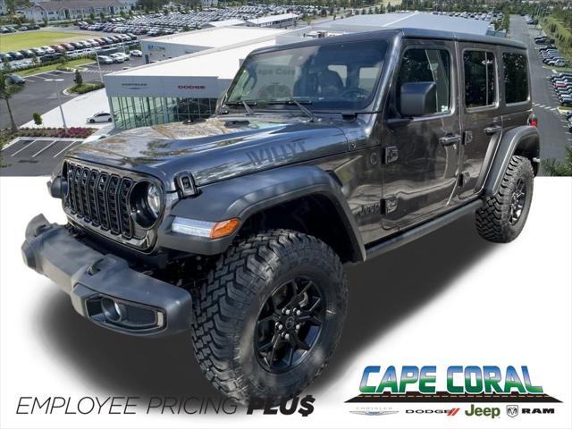 2025 Jeep Wrangler WRANGLER 4-DOOR WILLYS