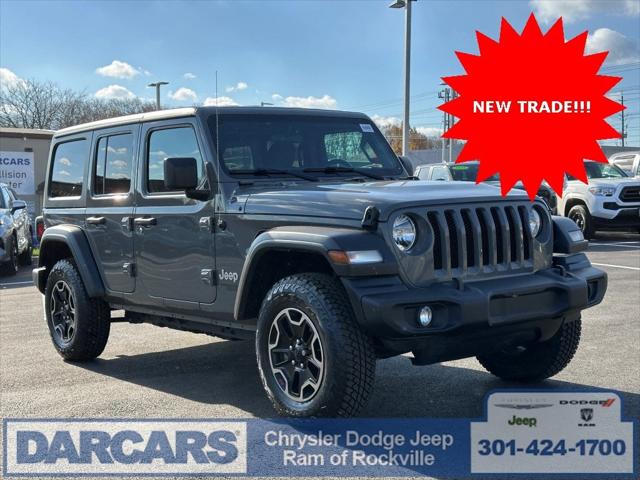 2020 Jeep Wrangler Unlimited Sport S 4X4